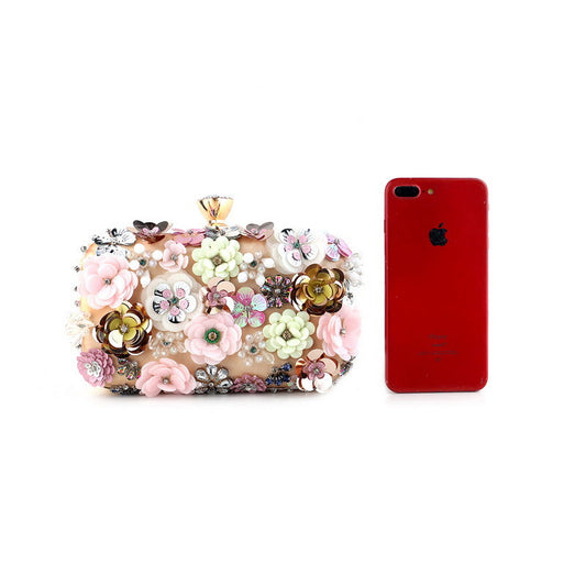 Innovative Flower Dinner Luxury Banquet Clutch Bags