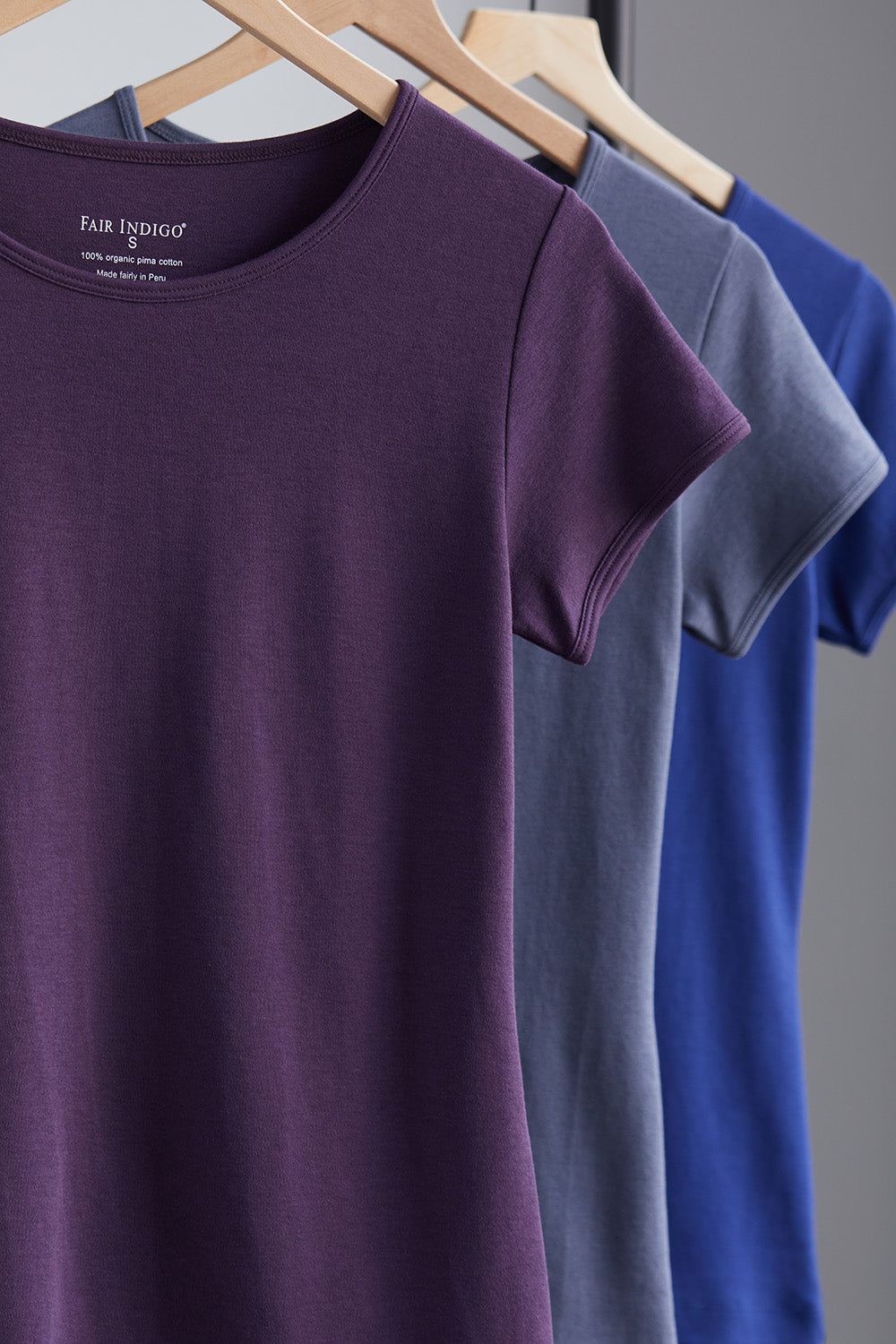 Women's Luxe 100% Organic Cotton Jewel Neck Tee