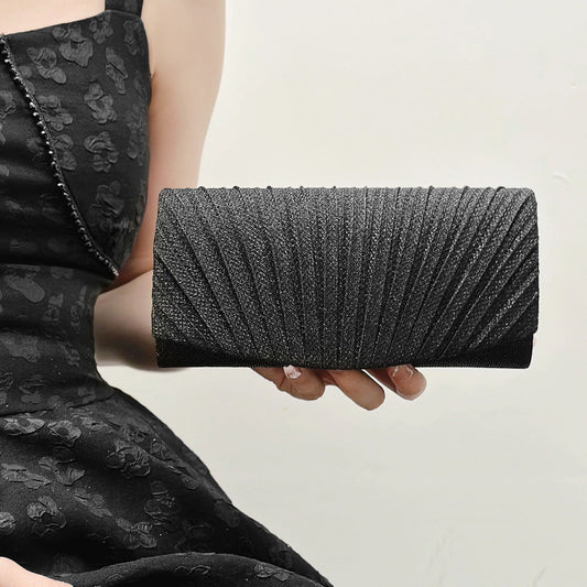 Dinner Pleated Mini Clutch Fashion Banquet Bags