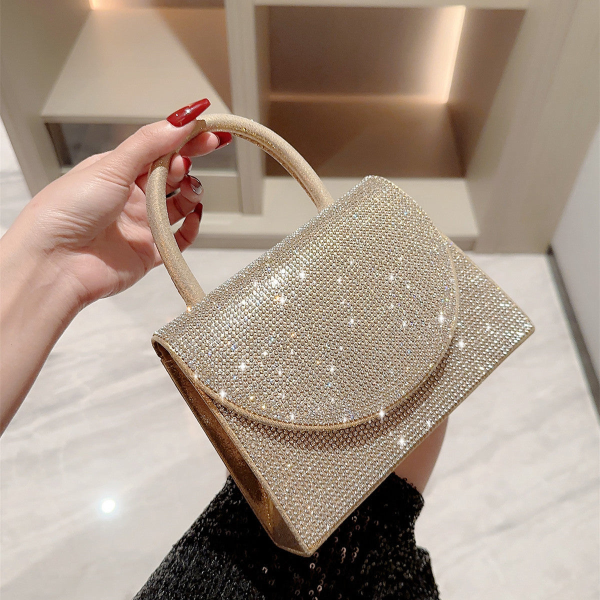 Women's Dinner Diamond Banquet Clutch Dress Bags