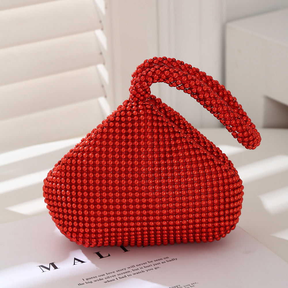 Women's Fashion Large Mine Bubble Beads Dinner Evening Bags