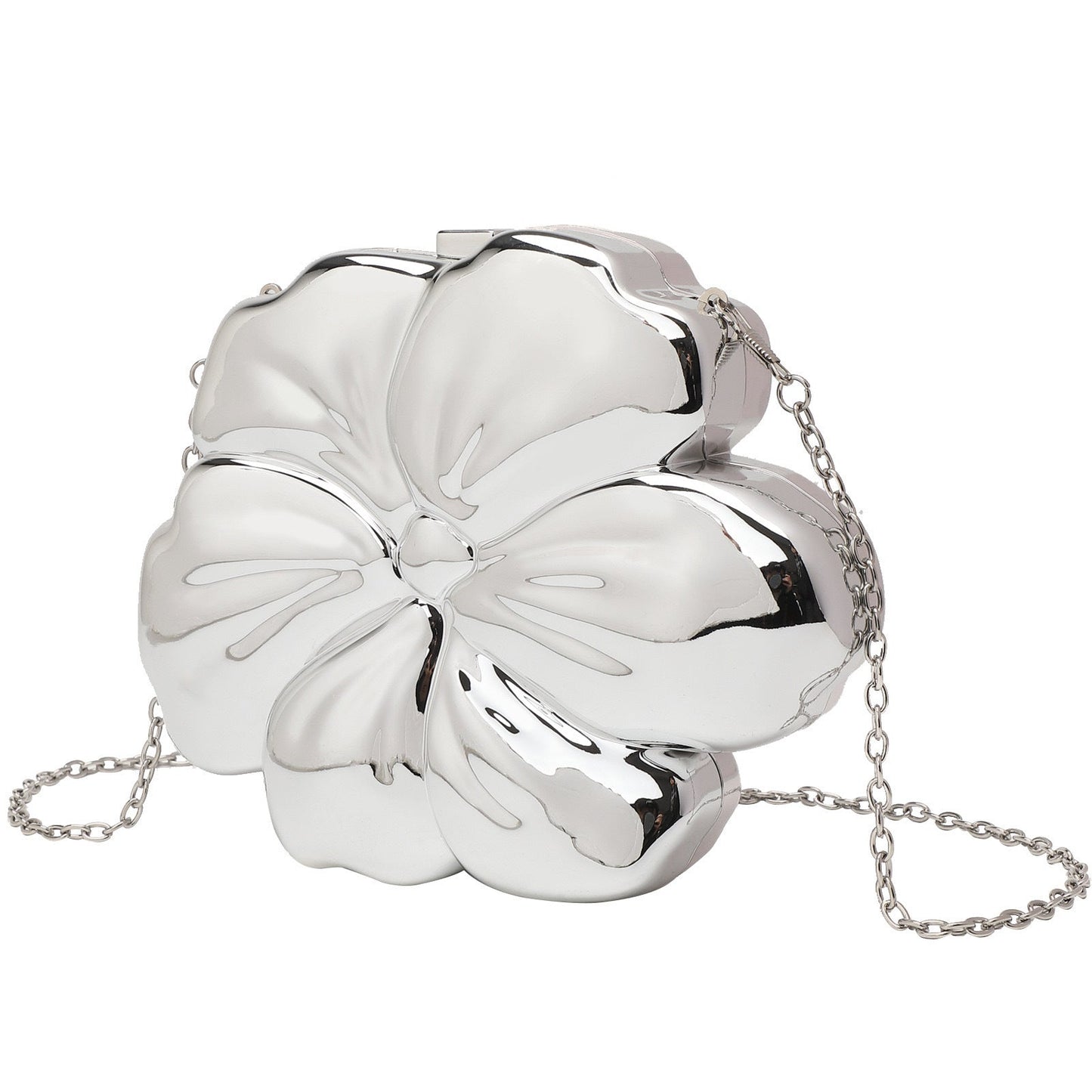 Flower Mirror Plating Fresh Sweet Beautiful Bags