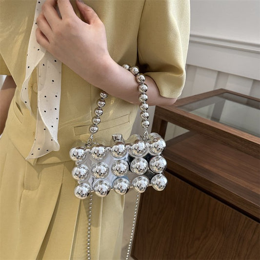 Women's Dinner Summer Egg Puff Fashion Tide Evening Bags