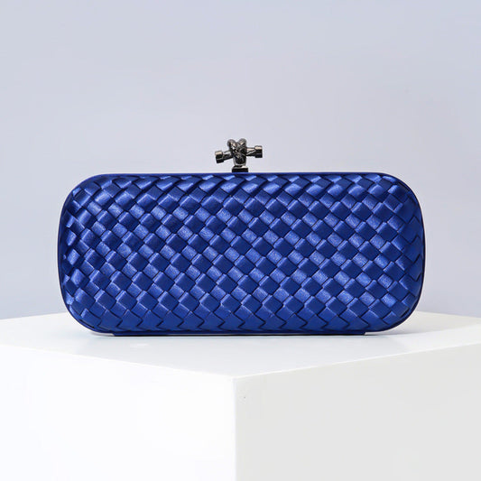 Women's Graceful Silk Hand-woven Simplicity Dinner Evening Bags