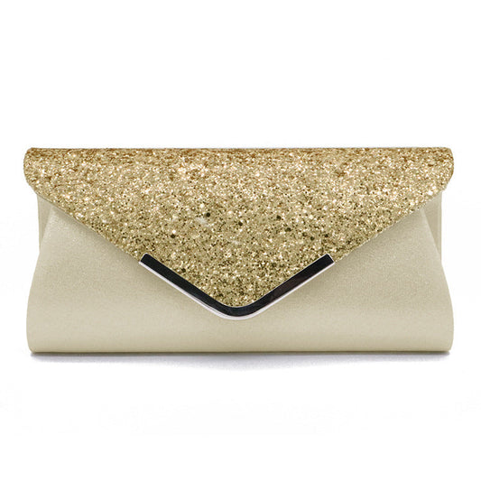 Women's Spring Fashionable Sequins Clutch Dinner Evening Bags