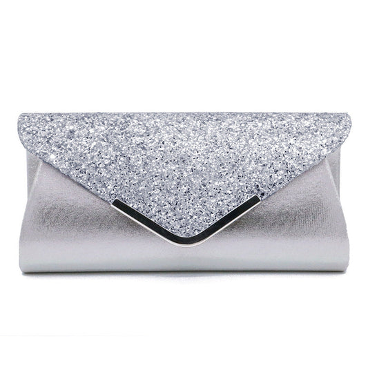 Women's Spring Fashionable Sequins Clutch Dinner Evening Bags