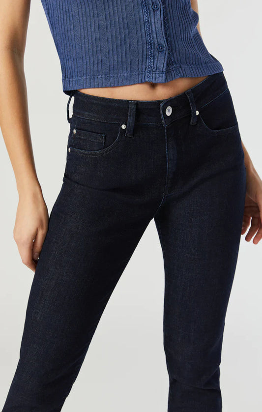 WOMEN'S MAVI KATHLEEN SOLID RINSE FEATHER BLUE JEANS