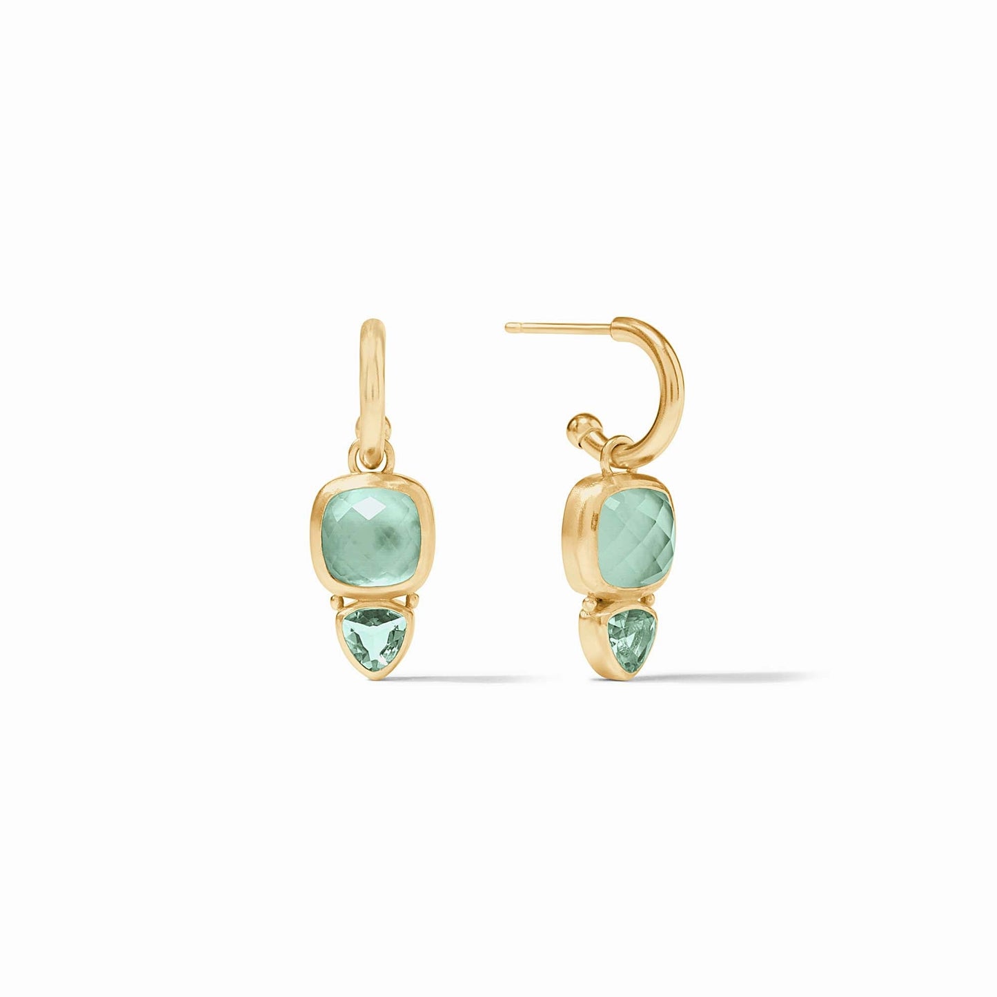 Aquitaine Duo Hoop & Charm Earring