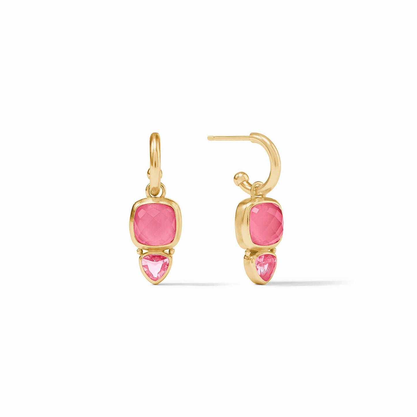 Aquitaine Duo Hoop & Charm Earring