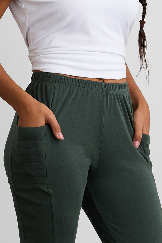 Women's Organic 100% Cotton Leggings with Pockets