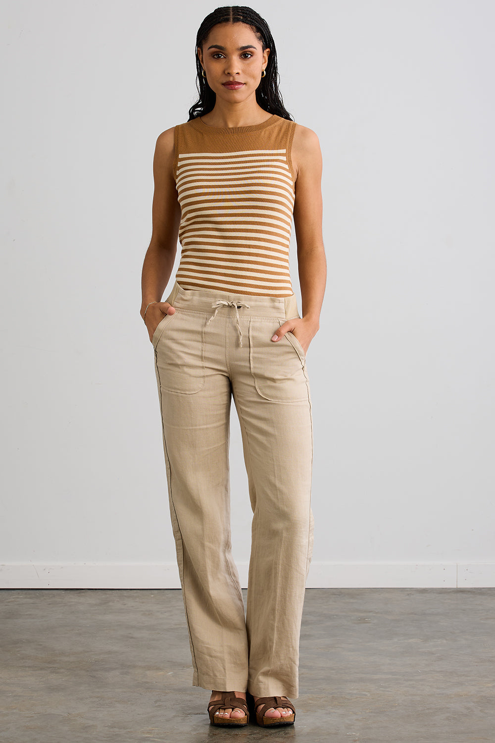 Women's Organic Cotton Sleeveless Sweater Shell