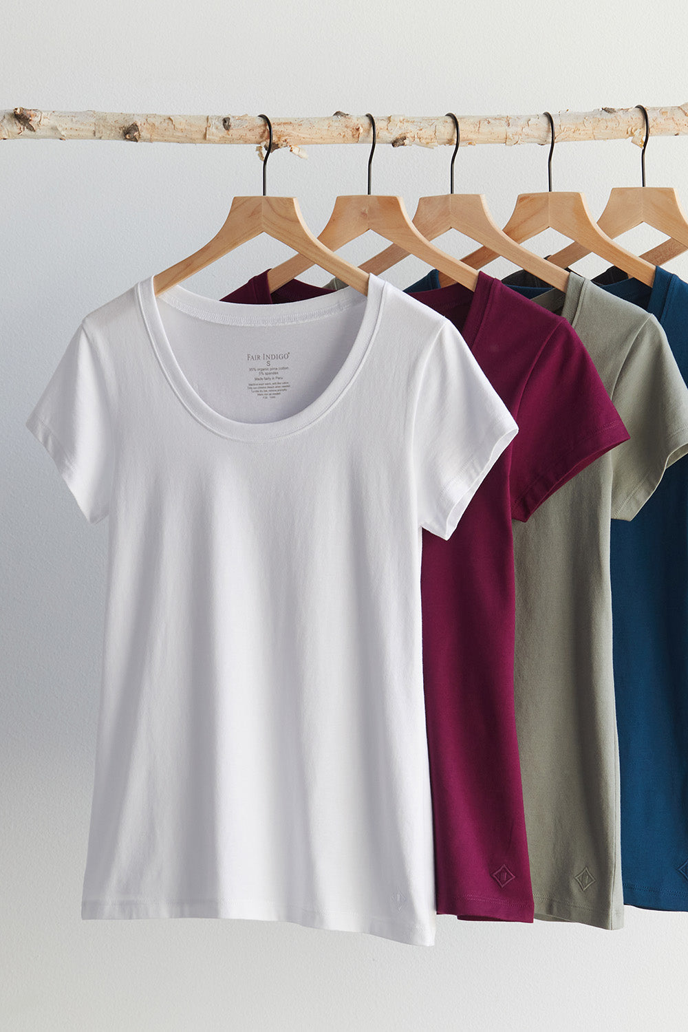 Women's Organic Scoop Neck Tee