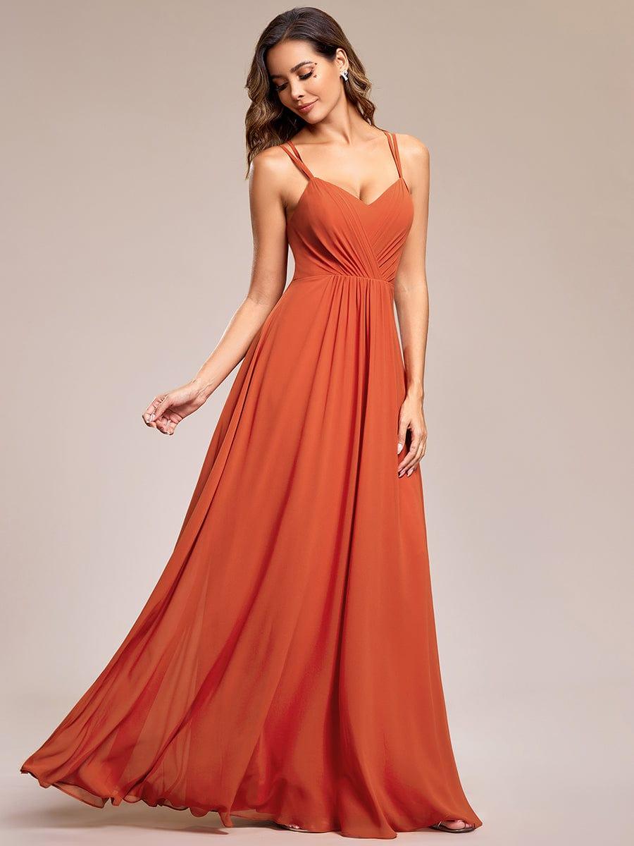 ever RUBY|Multiway Chiffon and Lace Open Back Bridesmaid Dress with Spaghetti Straps