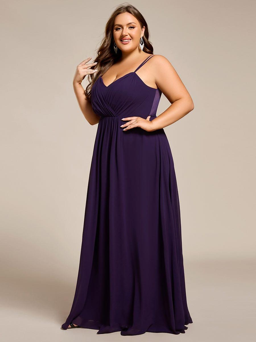 ever RUBY|Multiway Chiffon and Lace Open Back Bridesmaid Dress with Spaghetti Straps
