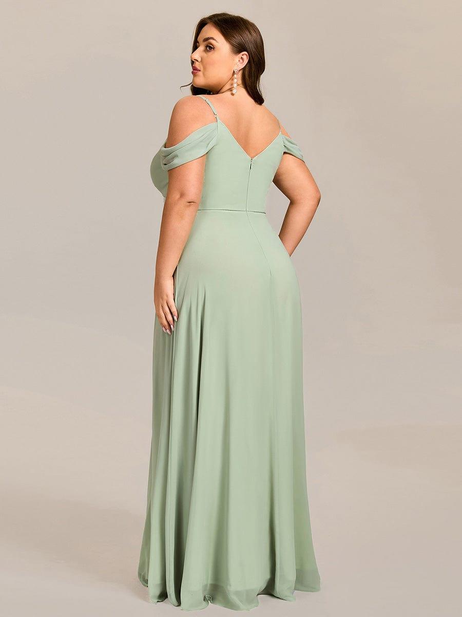 ever LIANNE|Multiway A-Line Off the Shoulder Chiffon Maxi Bridesmaid Dress