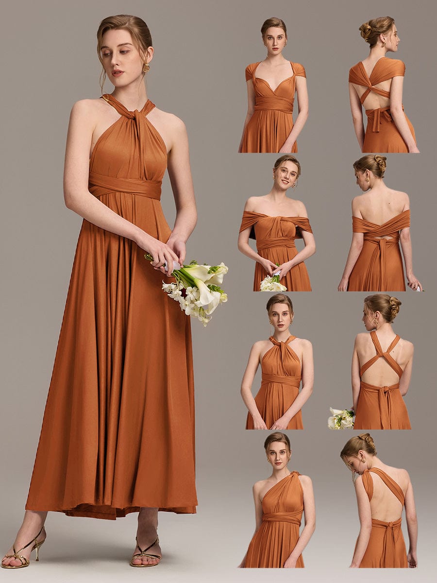ever STYLES|High-Stretch Soft Versatile Convertible Bridesmaid Dress