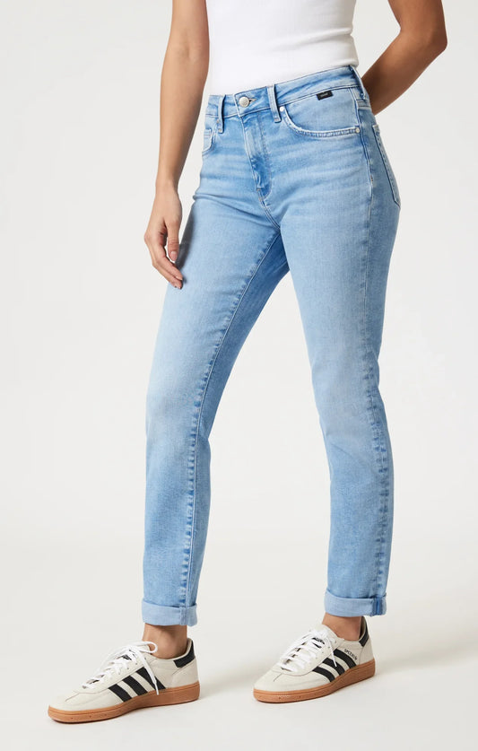 WOMEN'S MAVI KATHLEEN LIGHT BLUE FEATHER BLUE JEANS