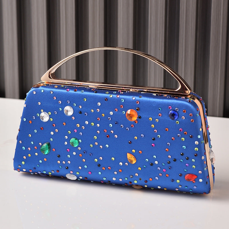 Rhinestone Dinner Silk Diamond Decorations Party Bags