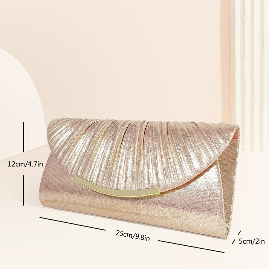 Party Pleated Dinner Large Capacity Versatile Evening Bags
