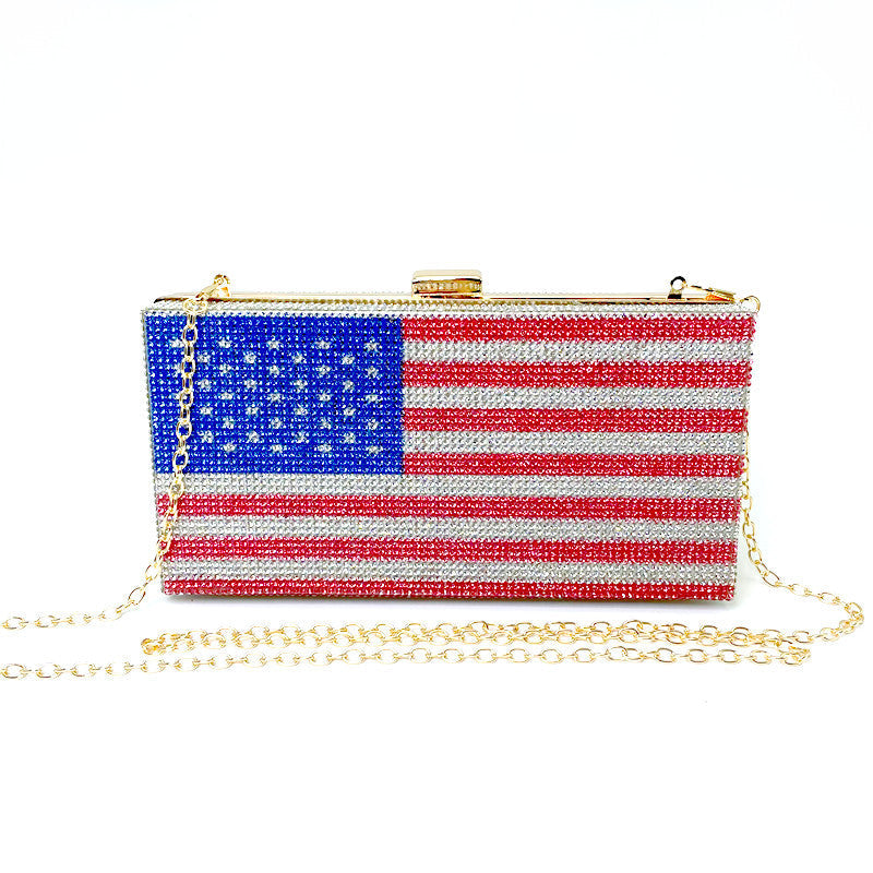 Women's Full Diamond Usd Dinner Fashion Dollar Evening Bags
