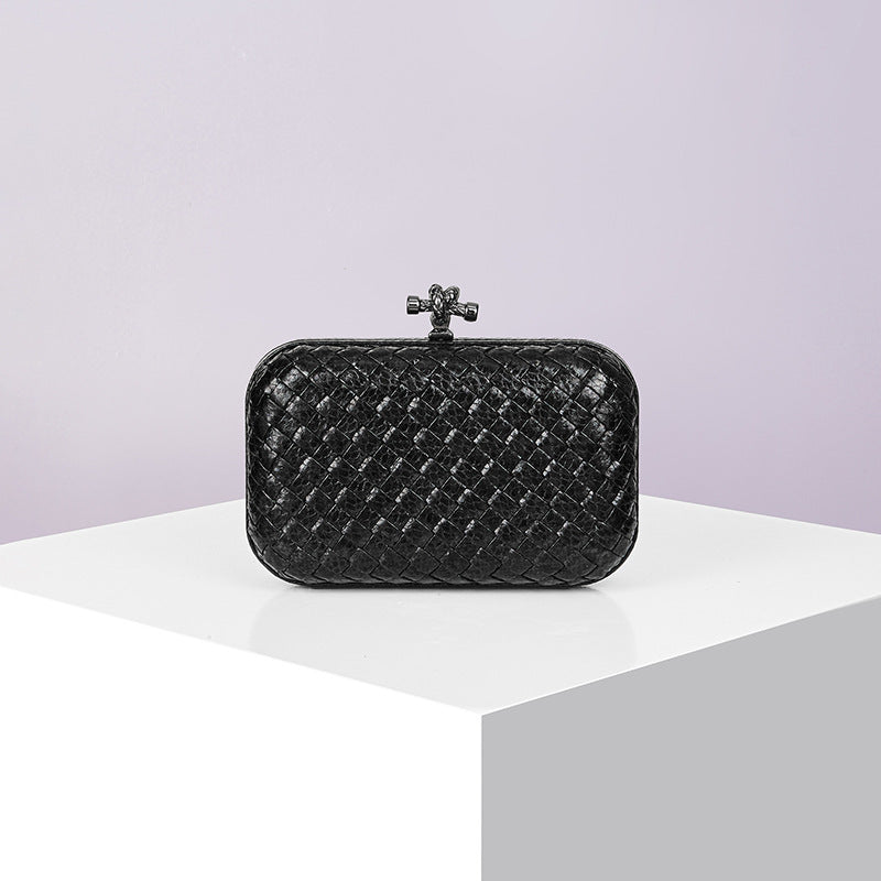 Women's Graceful Silk Hand-woven Simplicity Dinner Evening Bags