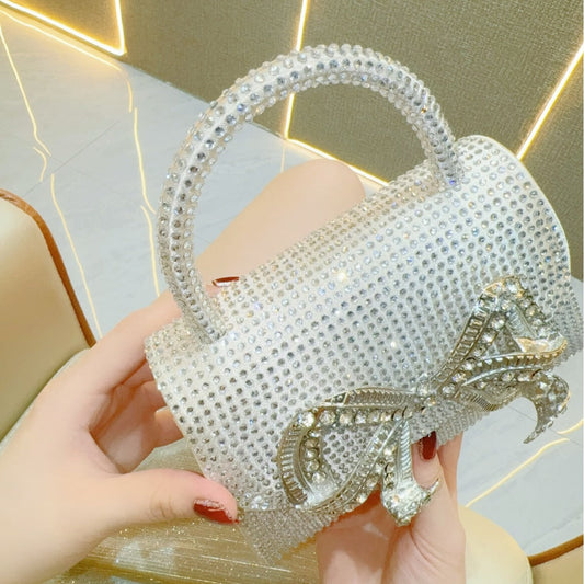Banquet Rhinestone Quartz Full Diamond Dinner Evening Bags