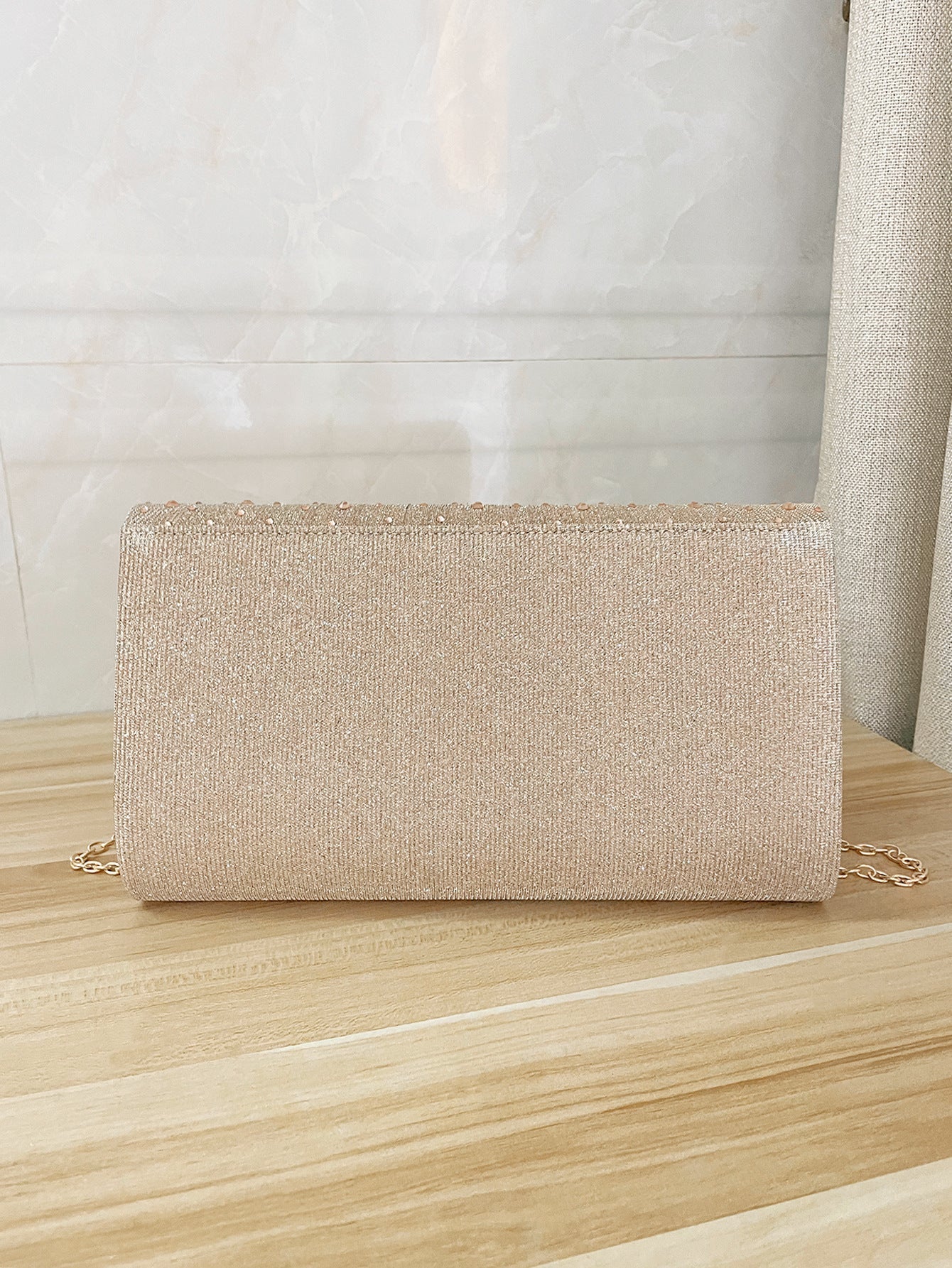 Unique Dinner Clutch Pleated Rhinestone Dress Evening Bags
