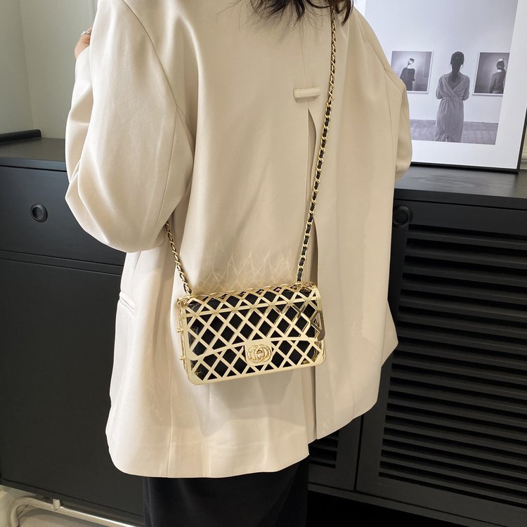 Women's Trendy Metal Fashion Unique Dinner Evening Bags