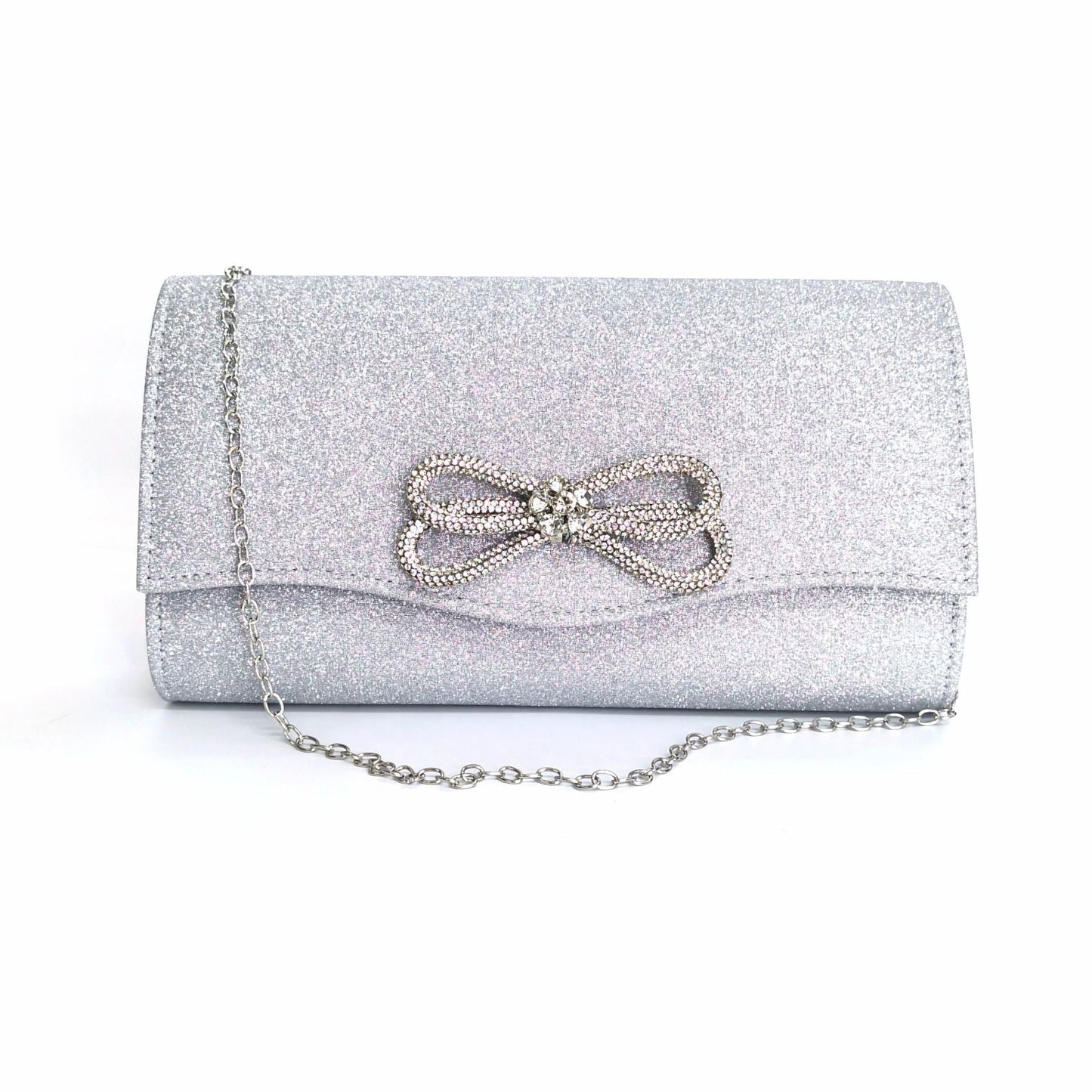 Women's Material Diamond Bow Dinner Light Luxury Evening Bags
