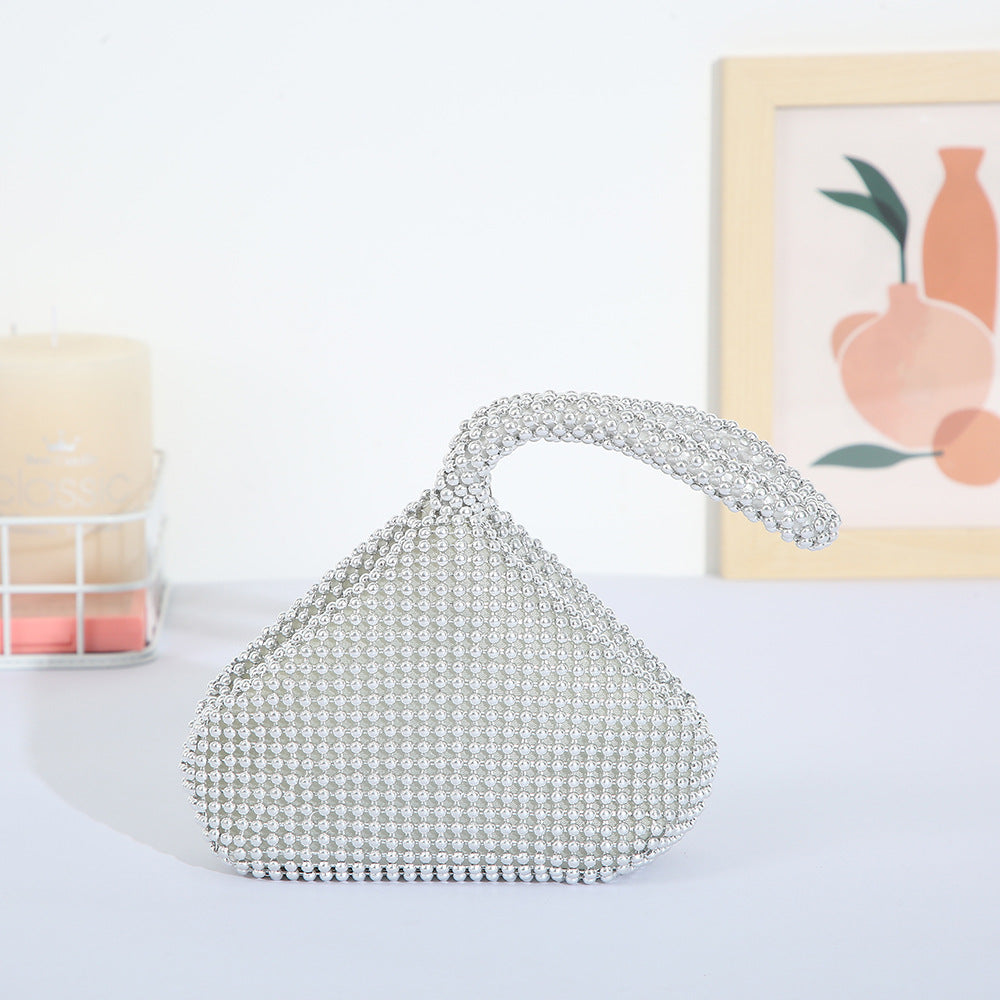 Women's Fashion Large Mine Bubble Beads Dinner Evening Bags