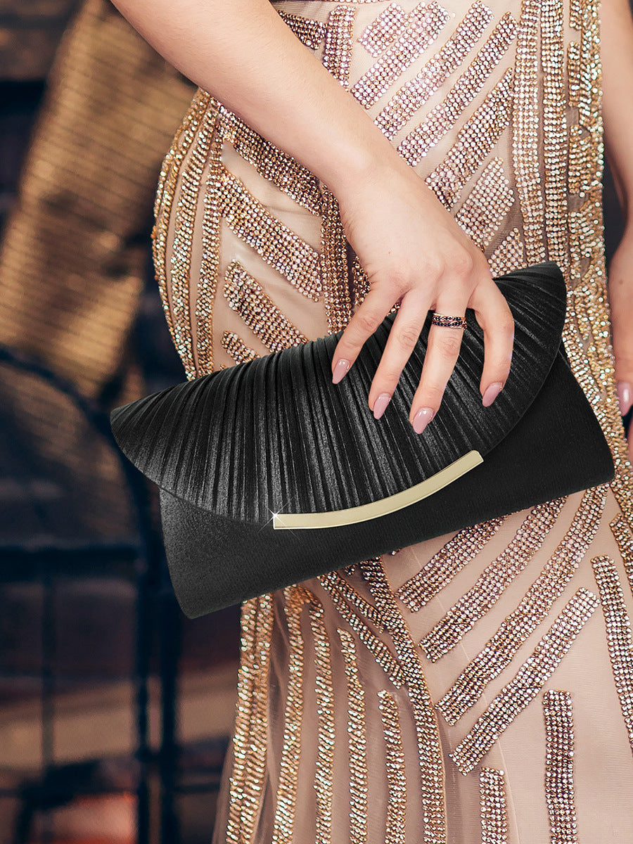 Party Pleated Dinner Large Capacity Versatile Evening Bags