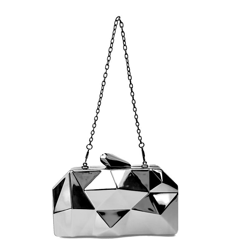 Acrylic Shiny Box Mini Clutch Banquet Evening Bags