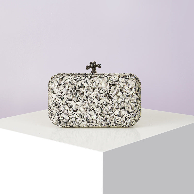 Women's Graceful Silk Hand-woven Simplicity Dinner Evening Bags