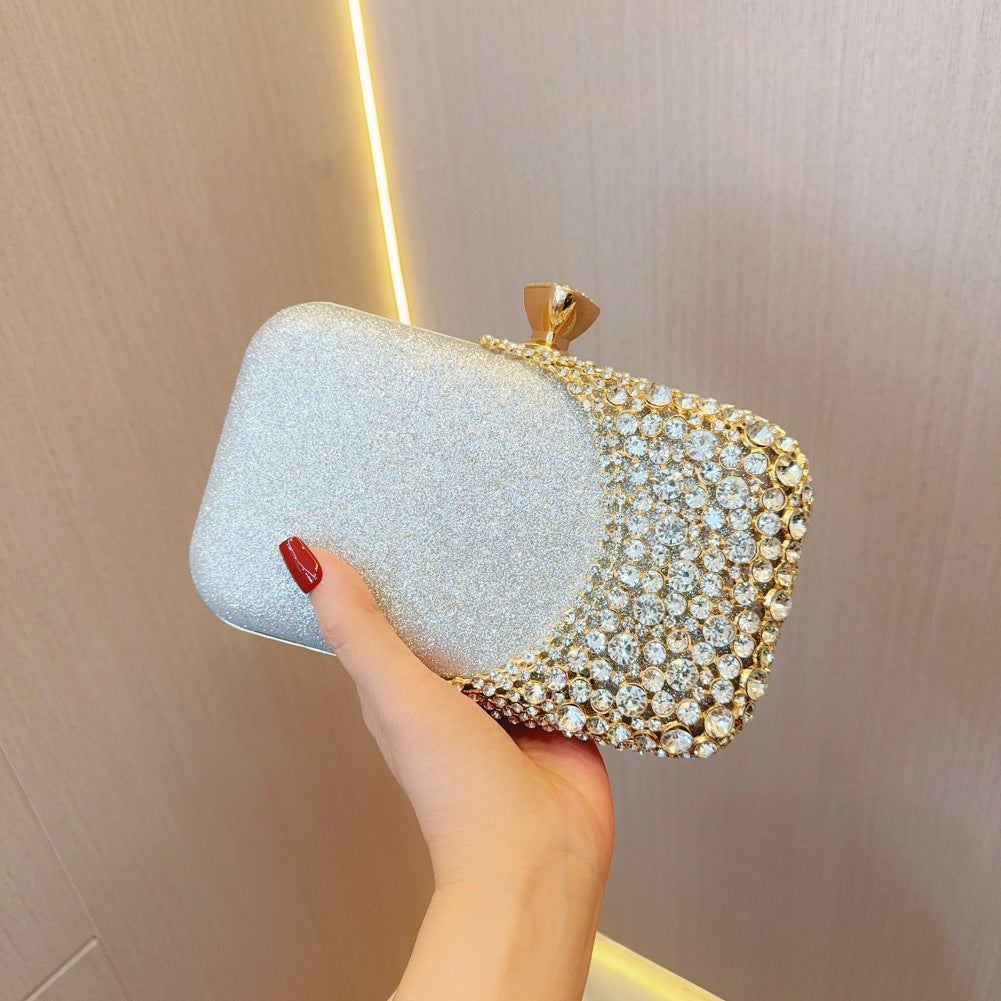Party Diamond Dress Garment Banquet Clutch Evening Bags