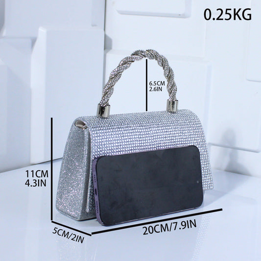 Women's Style Rhinestone Diamond Dress Garment Exquisite High-grade Evening Bags