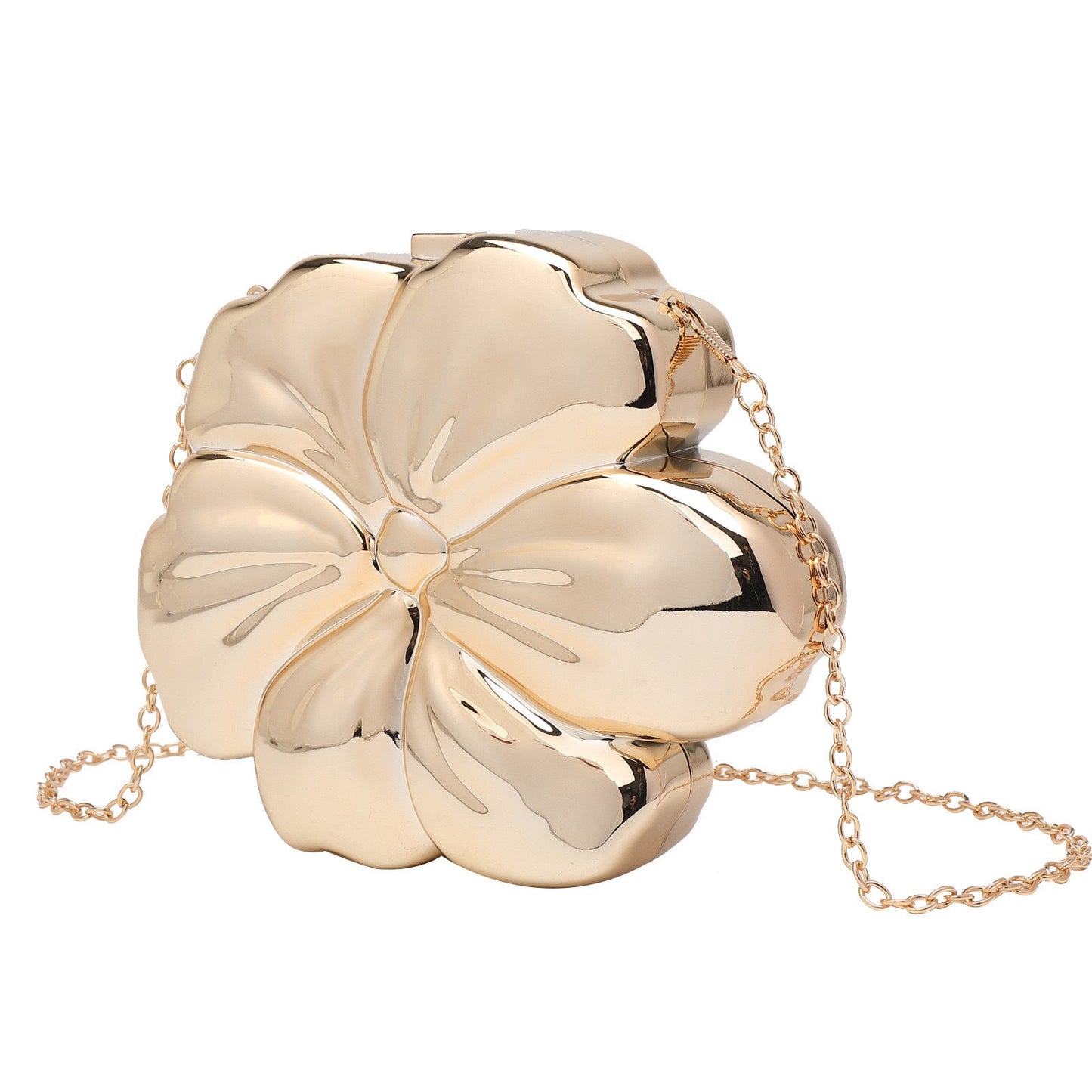 Flower Mirror Plating Fresh Sweet Beautiful Bags