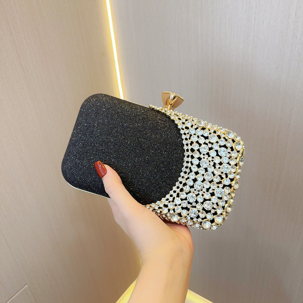 Party Diamond Dress Garment Banquet Clutch Evening Bags