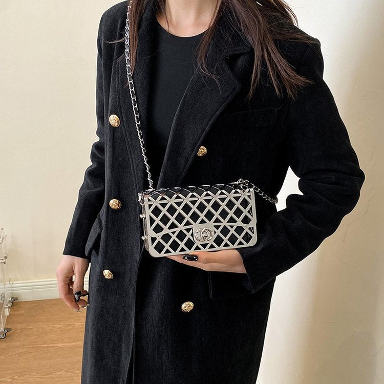 Women's Trendy Metal Fashion Unique Dinner Evening Bags