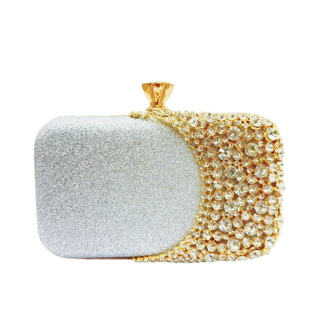Party Diamond Dress Garment Banquet Clutch Evening Bags