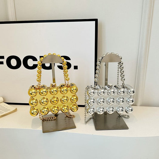 Women's Dinner Summer Egg Puff Fashion Tide Evening Bags