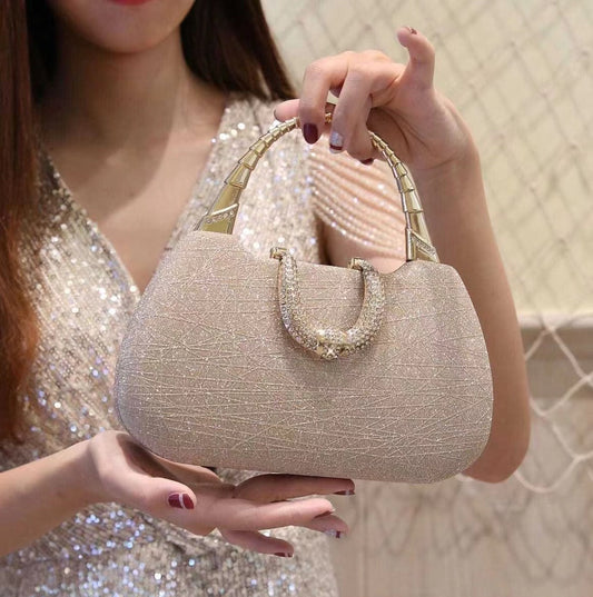 Glittering Portable Dinner Clutch Dress Banquet Evening Bags