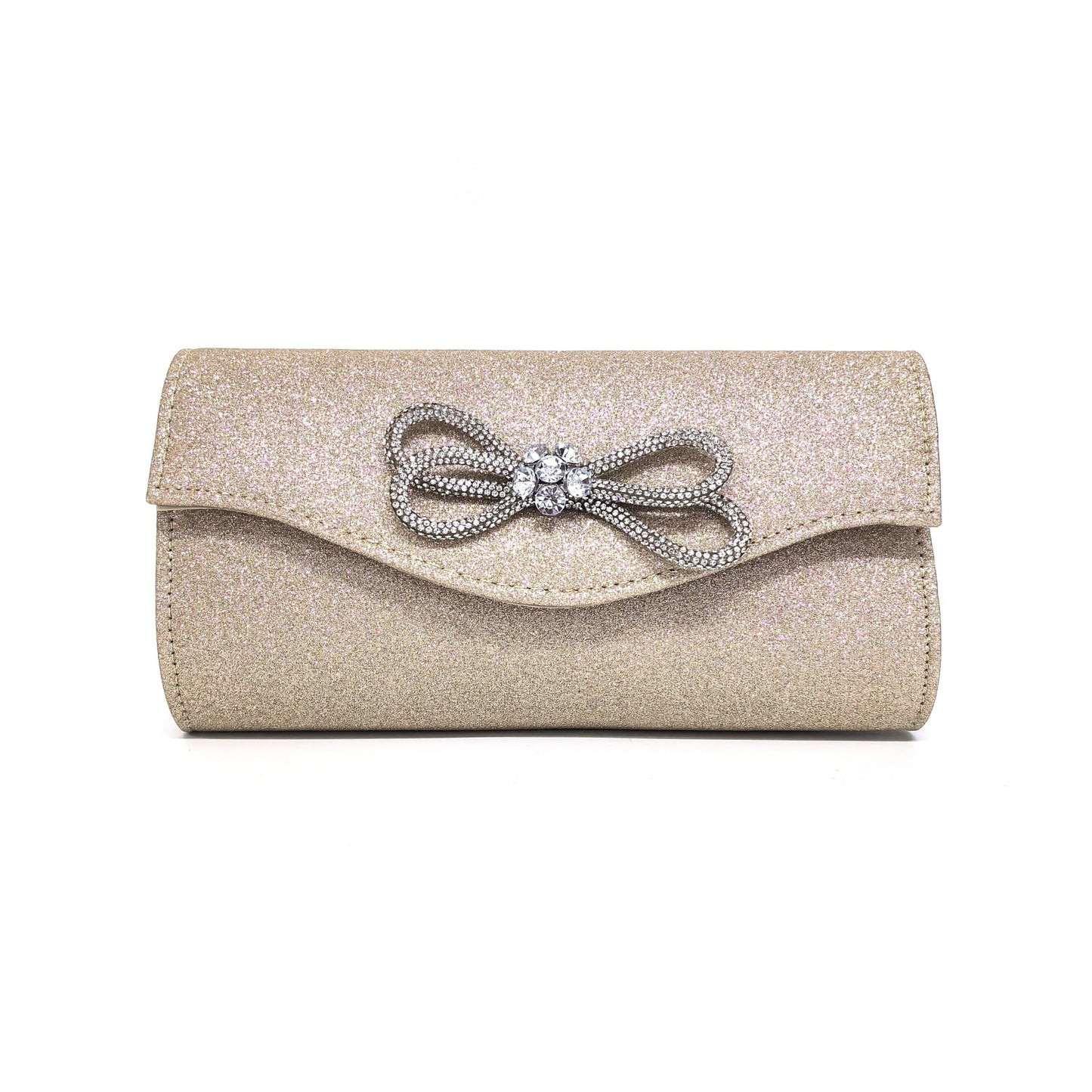 Women's Material Diamond Bow Dinner Light Luxury Evening Bags