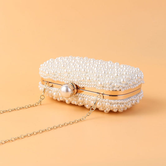 Pearl Dinner Party Cheongsam Clutch Banquet Evening Bags