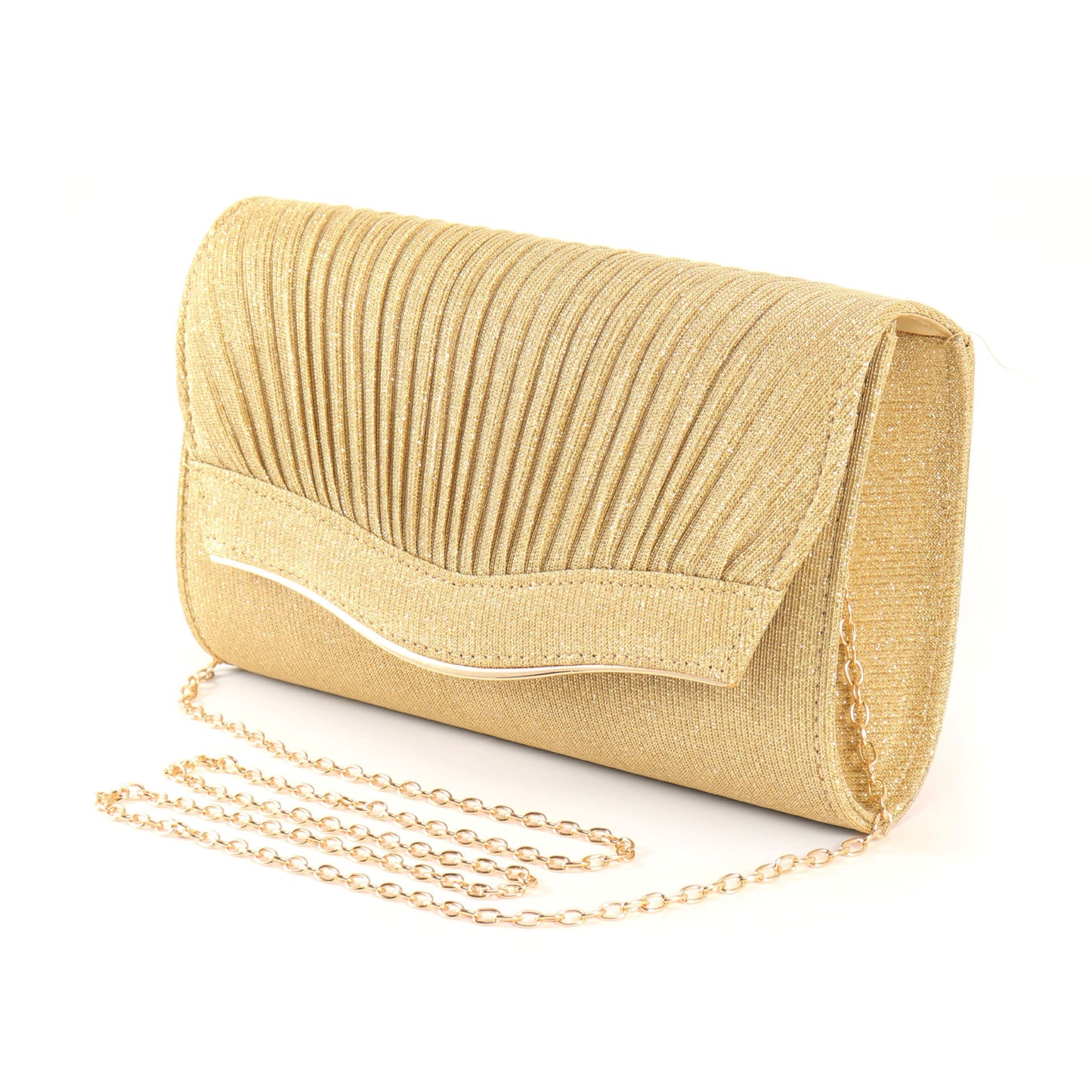Women's Fabric Dinner Clutch Satin Flip Dress Evening Bags