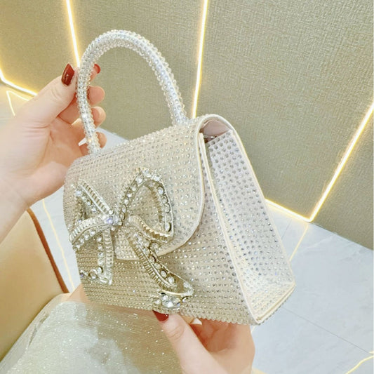Banquet Rhinestone Quartz Full Diamond Dinner Evening Bags