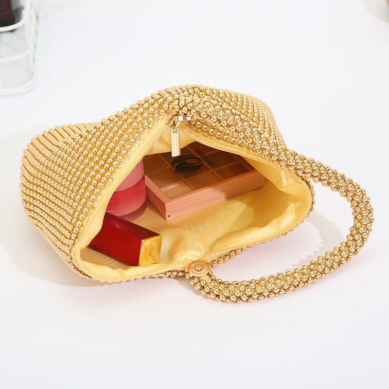 Women's Fashion Large Mine Bubble Beads Dinner Evening Bags