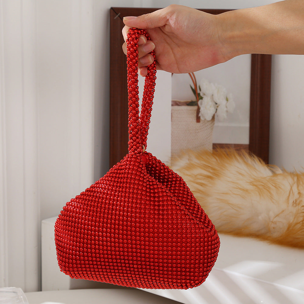 Women's Fashion Large Mine Bubble Beads Dinner Evening Bags