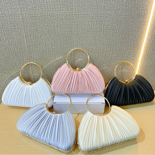 Women's Banquet Clutch Dresses Temperament Oblique Dinner Evening Bags