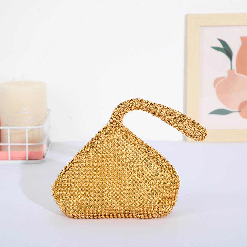 Women's Fashion Large Mine Bubble Beads Dinner Evening Bags