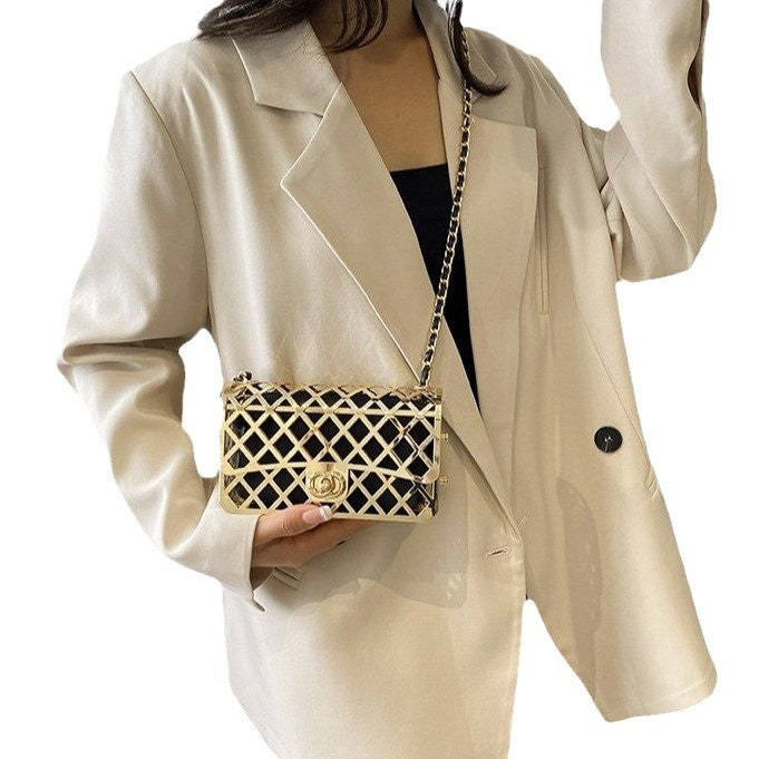 Women's Trendy Metal Fashion Unique Dinner Evening Bags